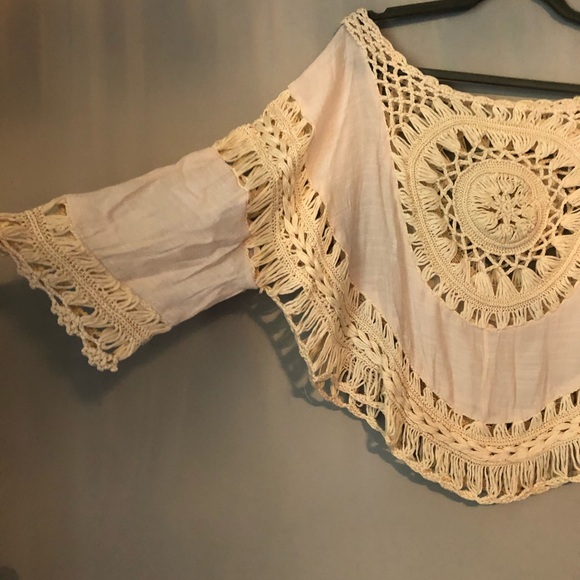 Beautiful Macrame Beach Cover Up - Picture 2 of 5